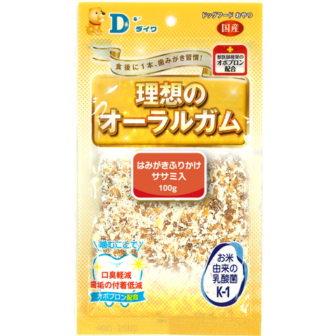 【リニューアル新商品】はみがきふりかけ ササミ入 100g